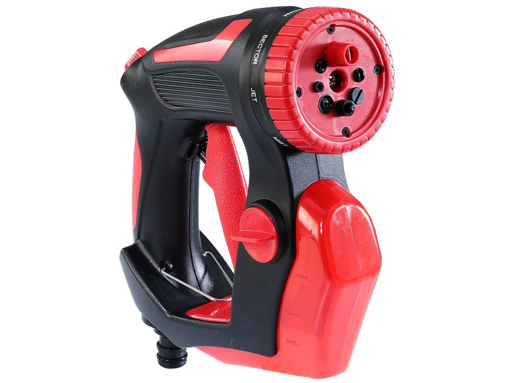 Pistol cu presine, Conectare la furtun