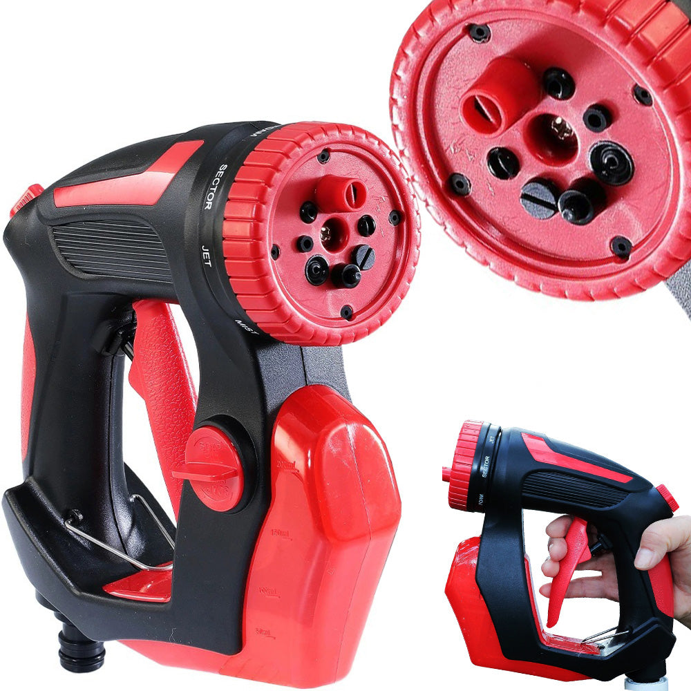 Pistol cu presine, Conectare la furtun