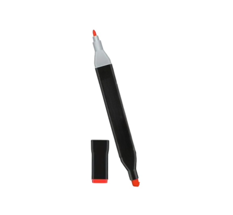 Set 80 de Marker, cu 2 capete diferite