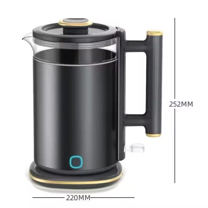 Fierbator electric din sticla borosilicata 2L, 1800W