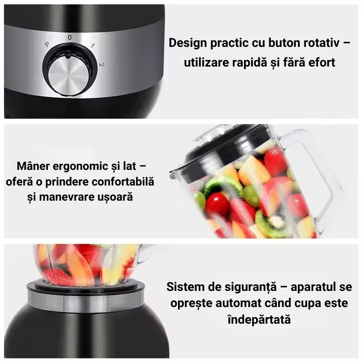 Blender Multifunctional 4 in 1, 1200W