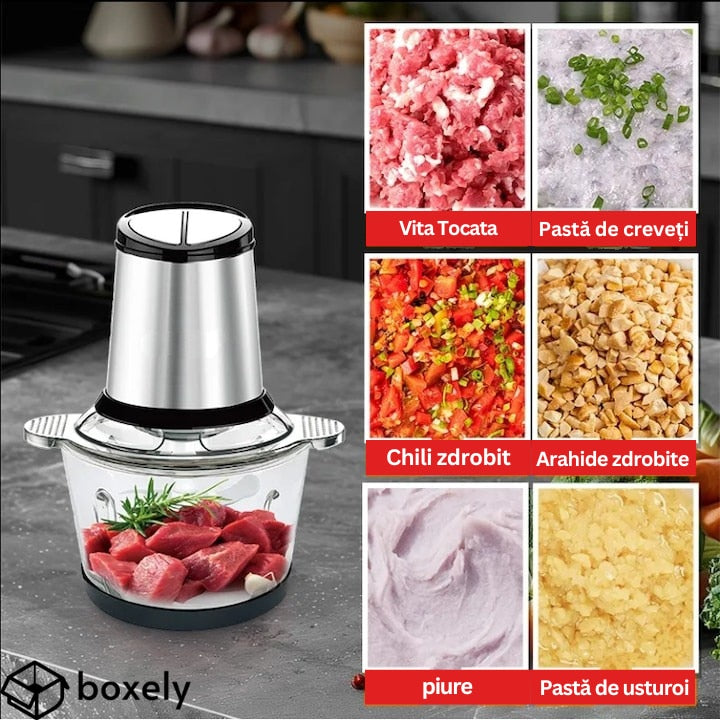 Tocator Electric, din sticla, 2L
