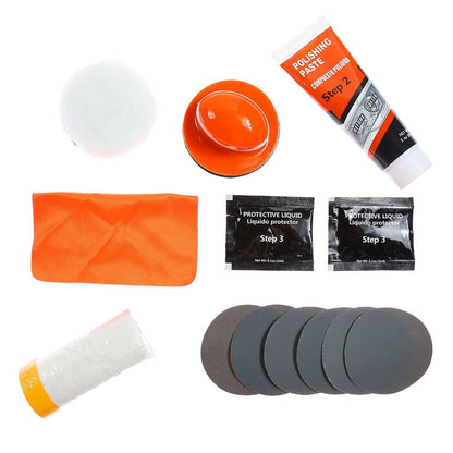 Kit polish pentru restaurarea farurilor