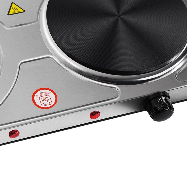 Plita Electrica Portabila, 2500W, 2 Arzatoare