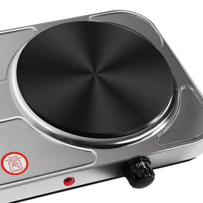 Plita Electrica Portabila, 2500W, 2 Arzatoare
