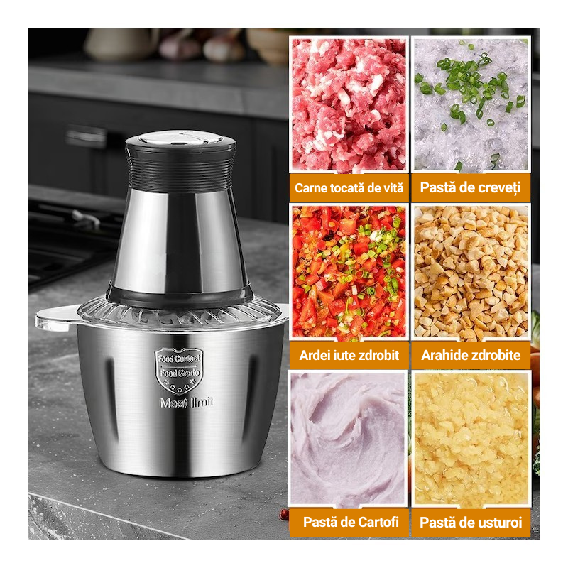 Tocator Electric Multifunctiona, 3 litri