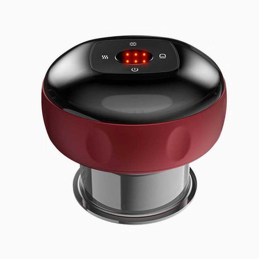Aparat de masaj vacuum, cu ventuză electrică, intensitate reglabilă, oprire automată și încărcare Type-C