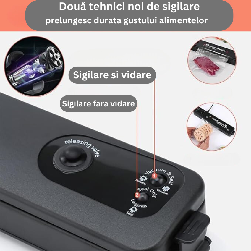 Aparat pentru vidat, Automat