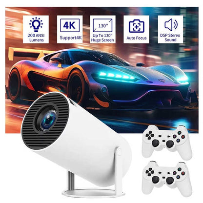 Videoproiector portabil 4K Ultra, gaming & streaming
