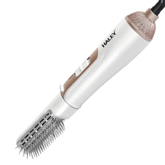Uscător de păr tip perie HALEY, 800W, 2 capete interschimbabile, volum și coafare