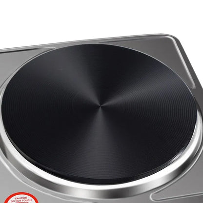 Plită electrică portabilă HALEY, 1500W, temperatură reglabilă, inox, indicator LED
