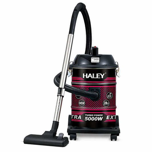 Aspirator HALEY 28L, 5000W, rezervor inox, funcție suflare, accesorii incluse
