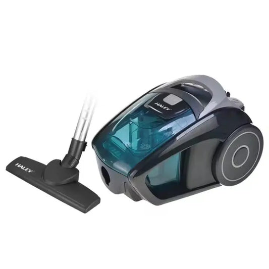 Aspirator fără sac HALEY, 2800W, capacitate 2L, filtru lavabil, design compact, pentru podele, covoare și spații înguste