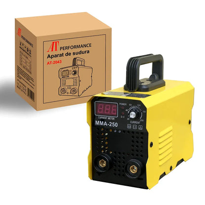 Aparat de sudură invertor MMA-250, 250A, display digital, 230V, tehnologie IGBT