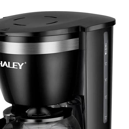Aparat de cafea HALEY, 800W, 1.25L, carafă din sticlă, 12 cești, oprire automată