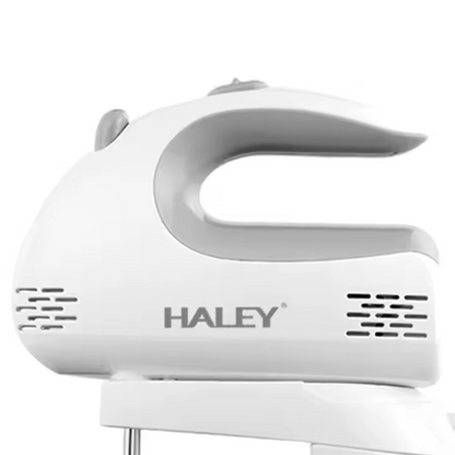 Mixer cu bol HALEY, 3L, 500W, 5 trepte de viteză, bol din inox, detașare rapidă, alb