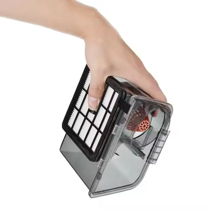 Aspirator fără sac HALEY, 2800W, capacitate 2L, filtru lavabil, design compact, pentru podele, covoare și spații înguste
