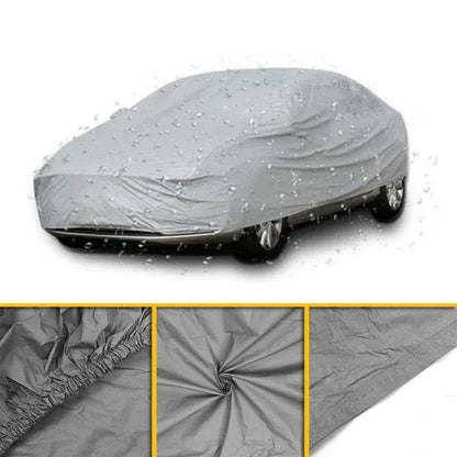 Prelată impermeabilă auto PEVA, husă protecție autoturism, anti-UV, praf, ploaie și zăpadă, mărimi S–XXL