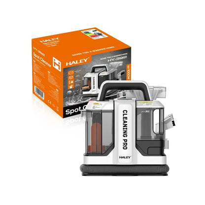 Aspirator cu spălare prin injecție-extracție HALEY, 1000W, 2 rezervoare, pentru covoare, tapițerii și interior auto