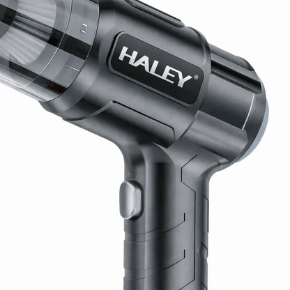 Aspirator auto portabil HALEY, fără fir, acumulator 6000mAh, design ergonomic și 6 capete incluse