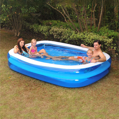 Piscină gonflabilă 200 x 150 cm, pentru copii, multi-utilizare, interior/exterior, ușor de umflat și depozitat