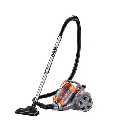 Aspirator portabil fără sac HALEY, 3000W, recipient colectare 4L, design compact, portocaliu/gri