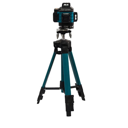 Kit nivelă laser 4D, linii verzi 4x360°, autonivelare, telecomandă, 2 baterii, trepied și servietă