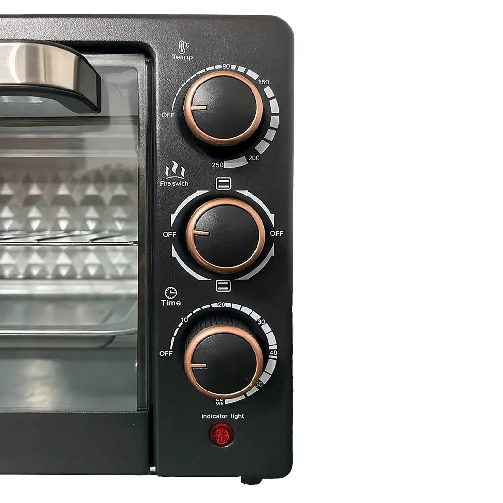 Cuptor electric multifuncțional 25L, 1500W, timer 60 minute, control temperatură, accesorii incluse
