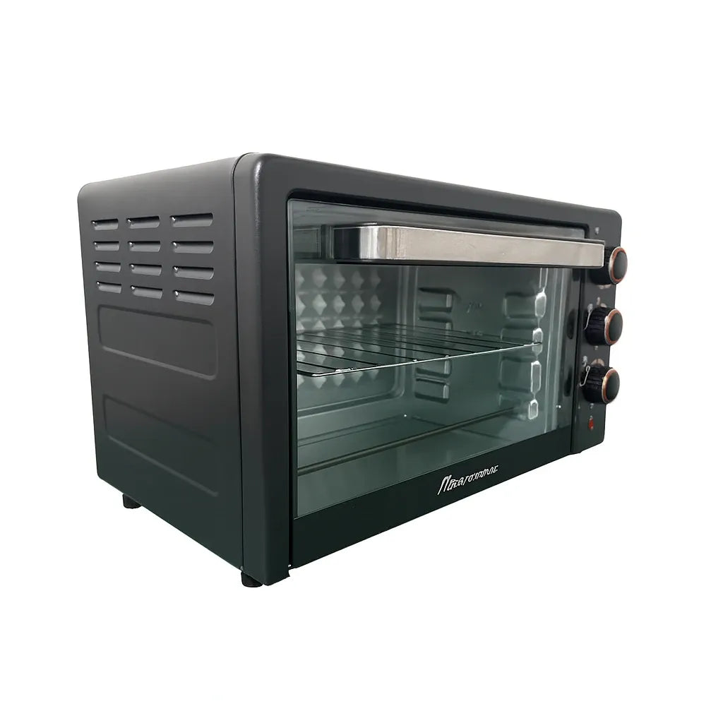 Cuptor electric multifuncțional 25L, 1500W, timer 60 minute, control temperatură, accesorii incluse
