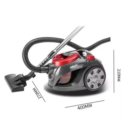 Aspirator fără sac HALEY, 3000W, capacitate 2L, design compact, pentru curățenie zilnică pe podele, covoare și suprafețe dure