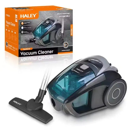Aspirator fără sac HALEY, 2800W, capacitate 2L, filtru lavabil, design compact, pentru podele, covoare și spații înguste