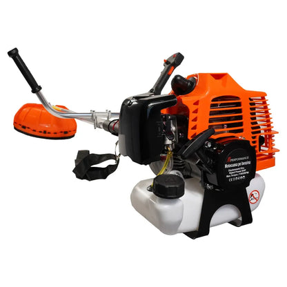 Motocoasă pe benzină 52cc, 6CP, 11000 RPM, motor 2 timpi, accesorii incluse