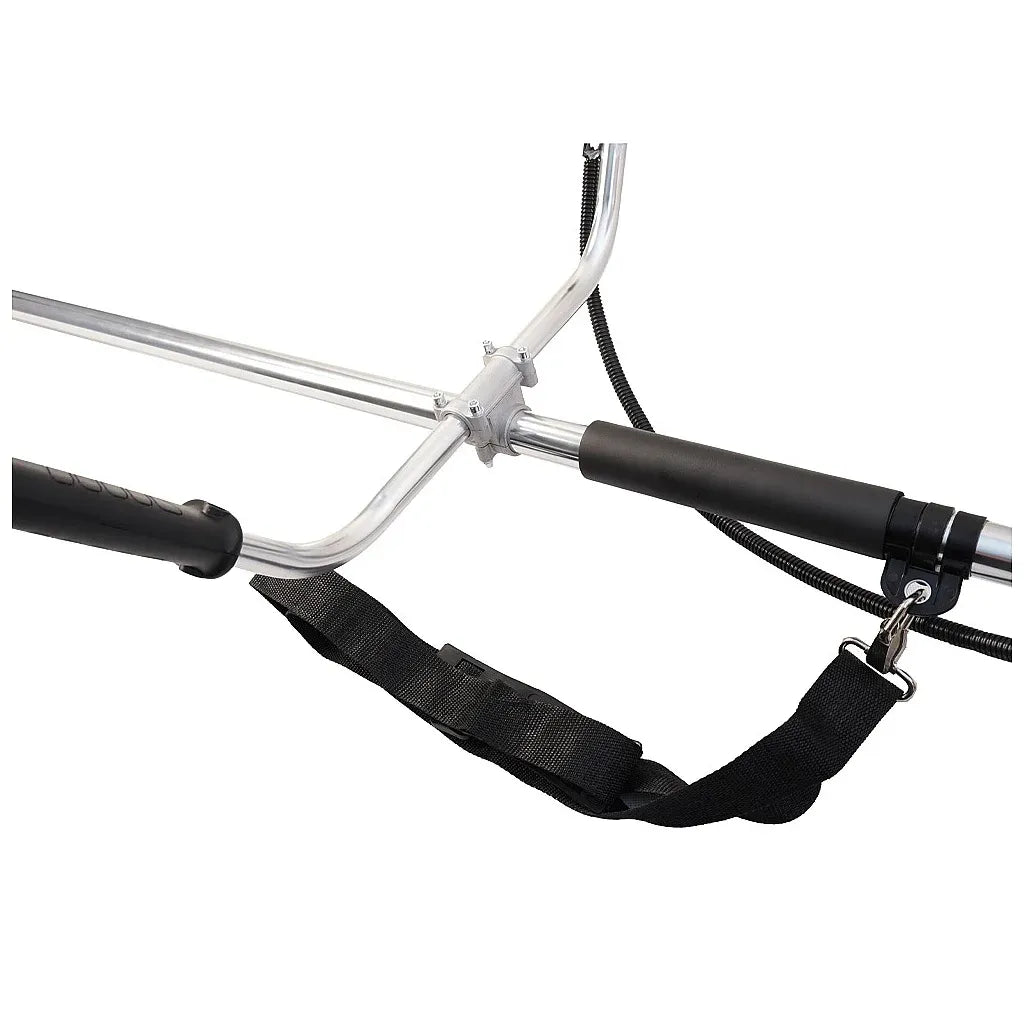 Motocoasă pe benzină 52cc, 6CP, 11000 RPM, motor 2 timpi, accesorii incluse