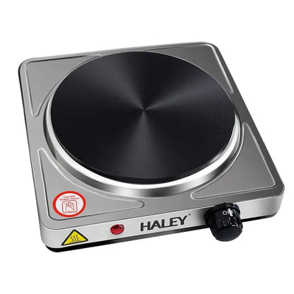 Plită electrică portabilă HALEY, 1500W, temperatură reglabilă, inox, indicator LED
