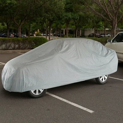 Prelată impermeabilă auto PEVA, husă protecție autoturism, anti-UV, praf, ploaie și zăpadă, mărimi S–XXL