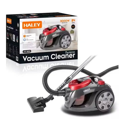 Aspirator fără sac HALEY, 3000W, capacitate 2L, design compact, pentru curățenie zilnică pe podele, covoare și suprafețe dure