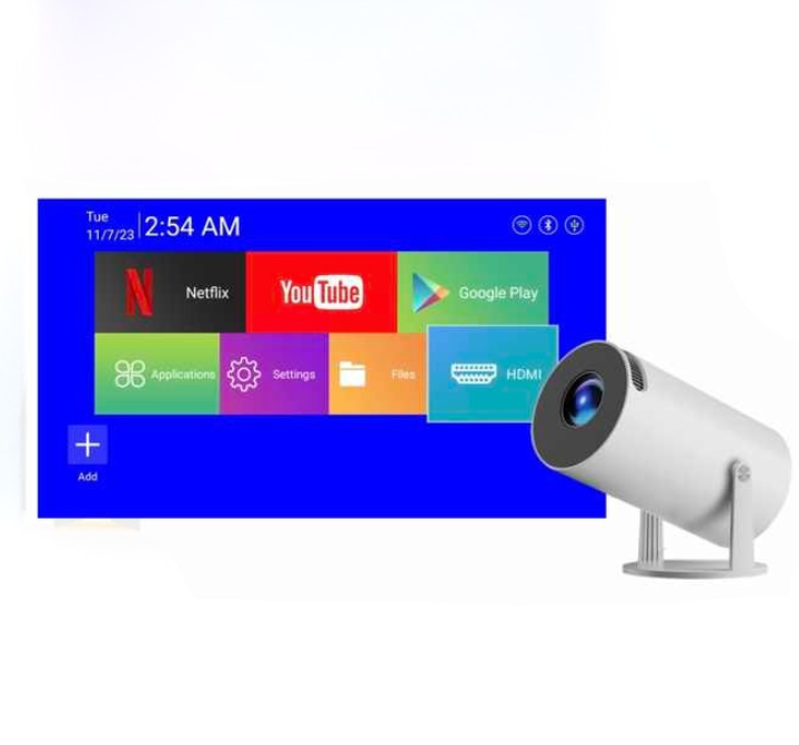 Videoproiector portabil 4K Ultra, gaming & streaming