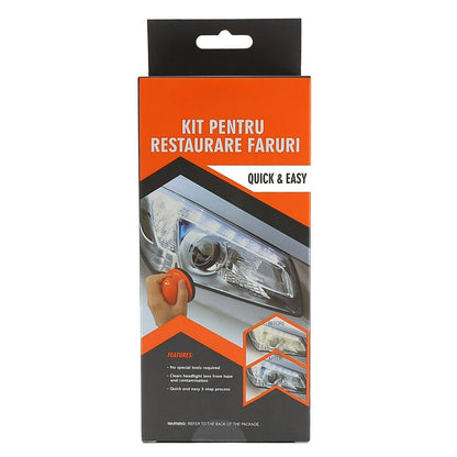 Kit polish pentru restaurarea farurilor