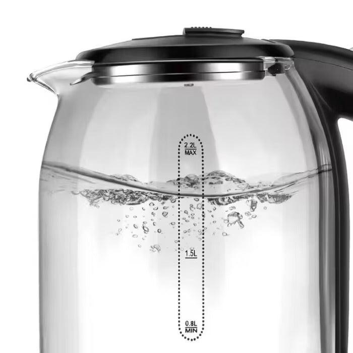 Fierbator electric din sticla, 2,2L, 1800W