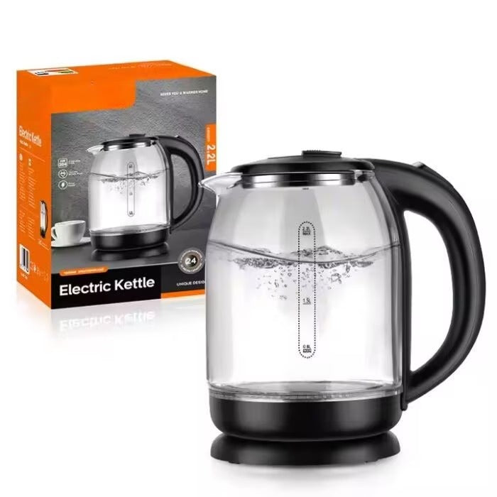 Fierbator electric din sticla, 2,2L, 1800W