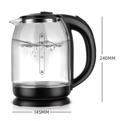 Fierbator electric din sticla, 2,2L, 1800W
