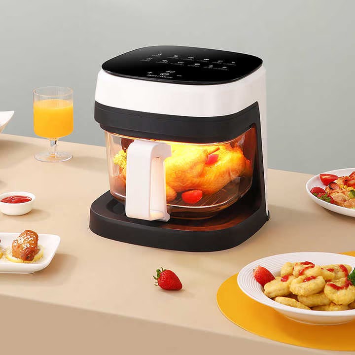 Friteuza, Air Fryer, cu aer cald 2400W, 8.5L