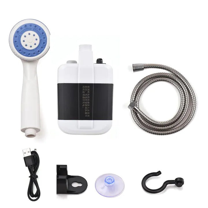 Dus Portabil Camping, Pompa Electrica