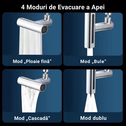 Adaptor universal pentru robinet, 4 in 1