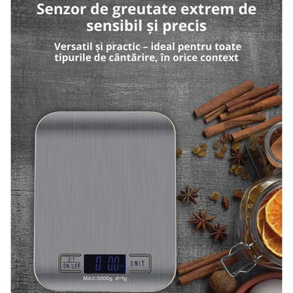 Cantar de Bucatarie Digital cu Precizie