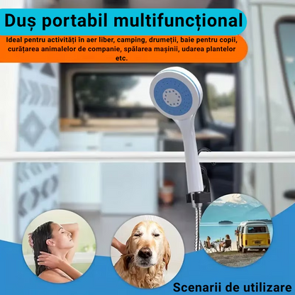 Dus Portabil Camping, Pompa Electrica