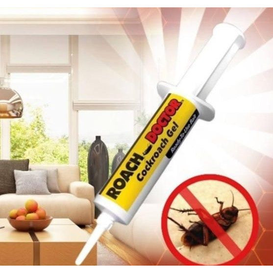 Gel anti-gândaci Roach Doctor, momeală insecticidă 30 g, pentru interior și exterior