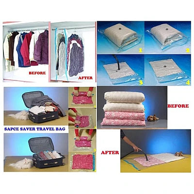 Set 3 Saci de vidat cu conectare la aspirator