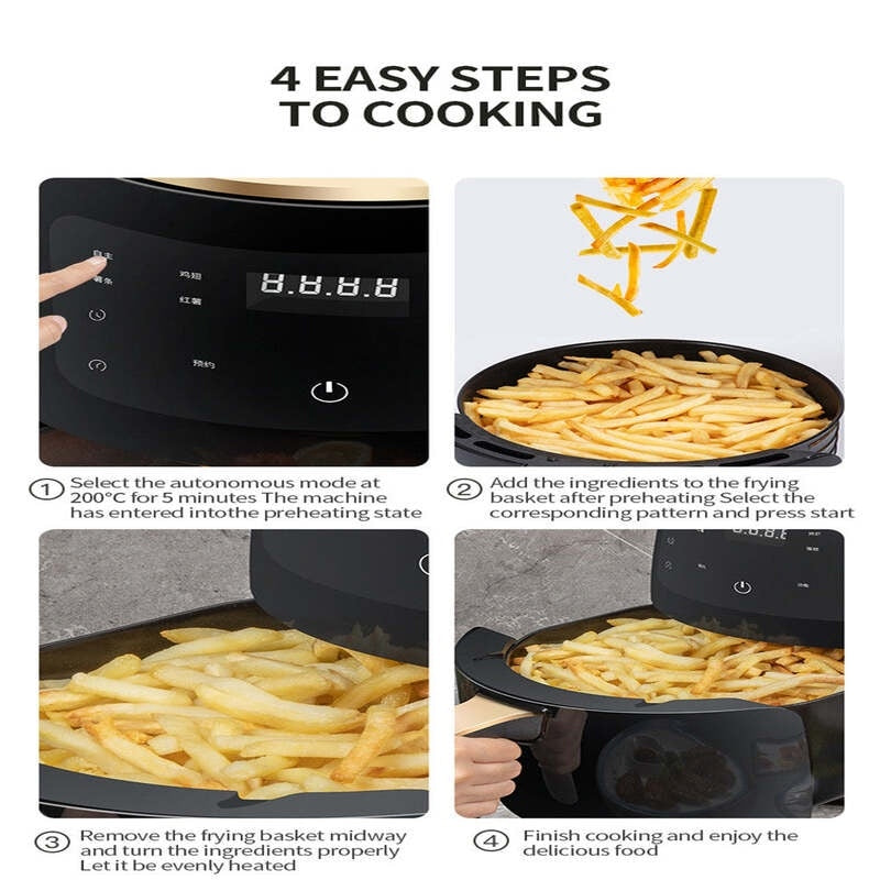 Friteuza, AirFryer, 6L