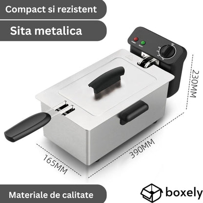 Friteuza Electrica, cu ulei, 4L